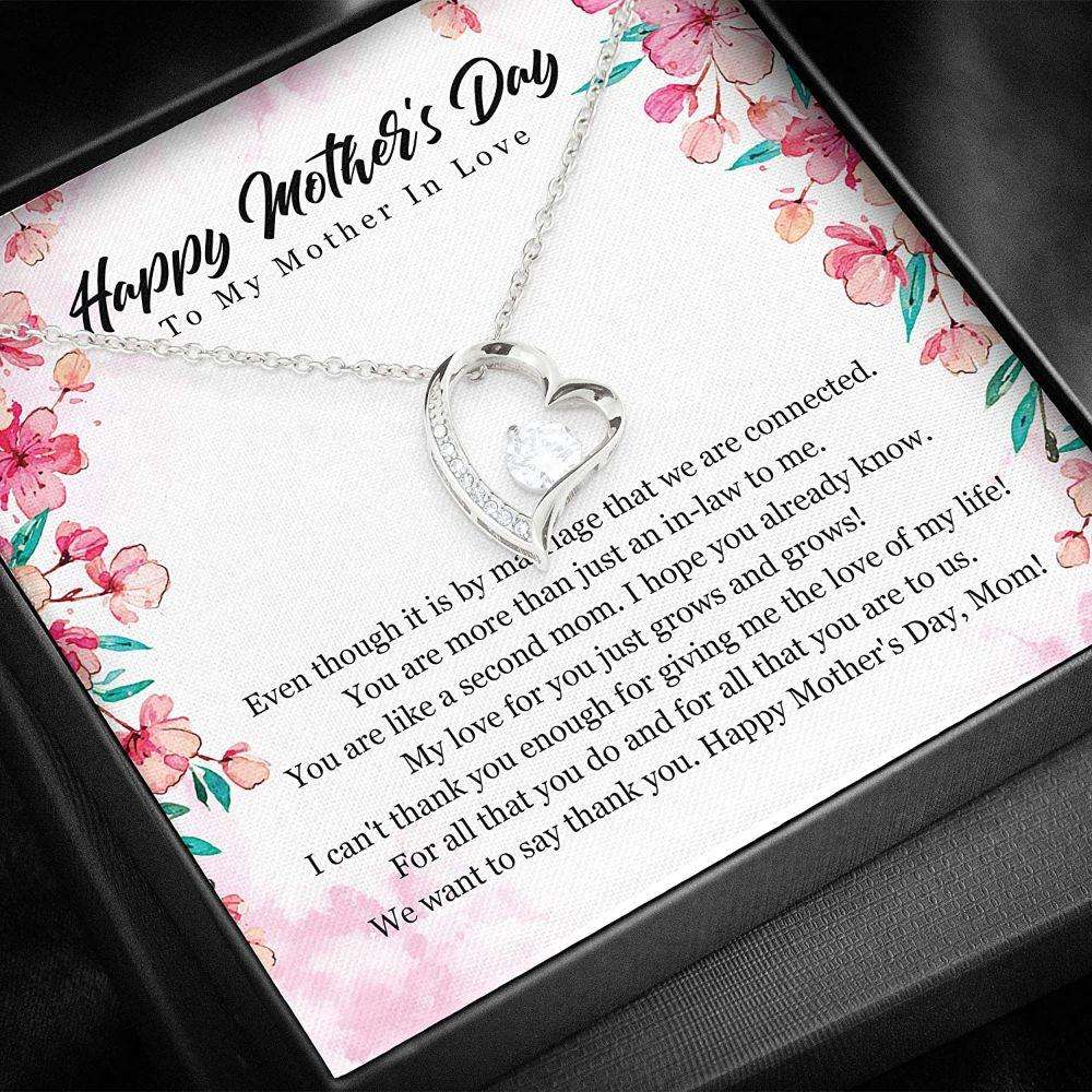 Mother-In-Law Necklace, Gift For Mother In Law, Birthday Anniversary Necklace Gifts for Mother (Mom) Rakva
