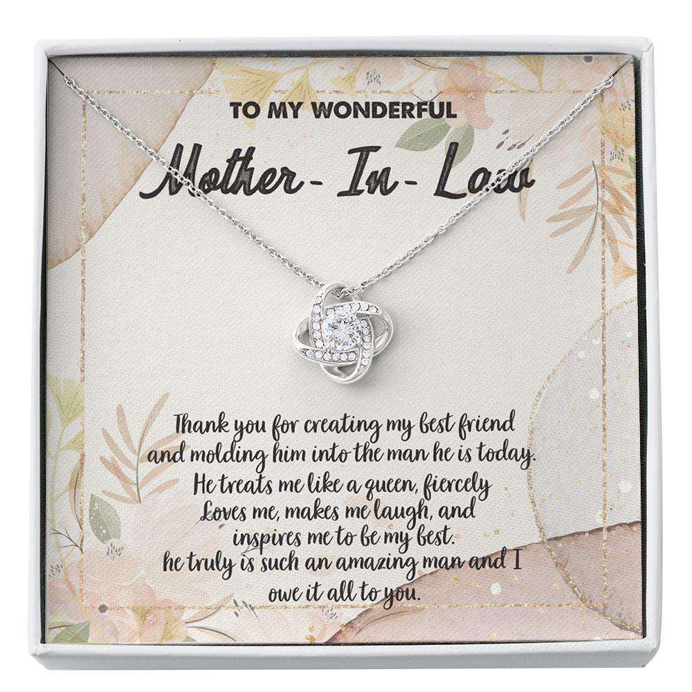 Mother In Law Necklace Gift From Daughter In Law, Mother In Law Custom Necklace Gifts For Daughter Rakva