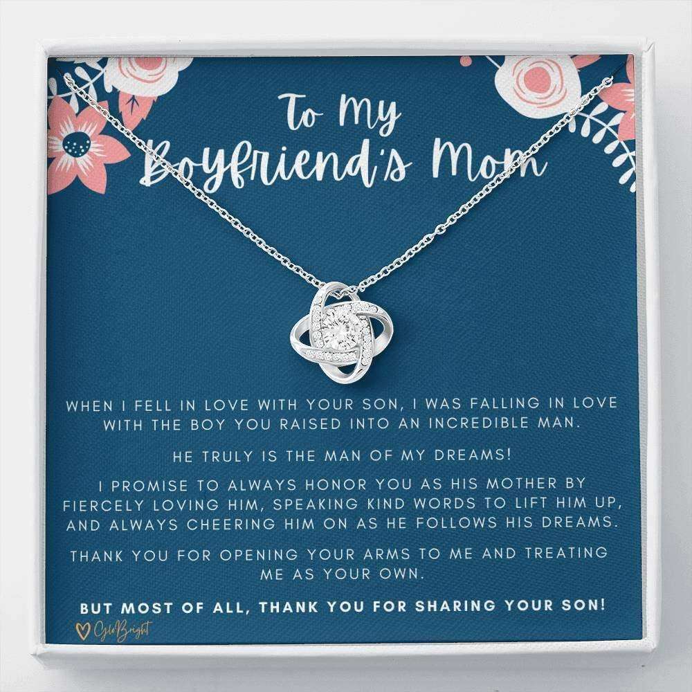 Mother-In-Law Necklace, Gift To My Boyfriend’S Mom Necklace Gift For Boyfriend’S Mom Birthday Gifts for Mother (Mom) Rakva