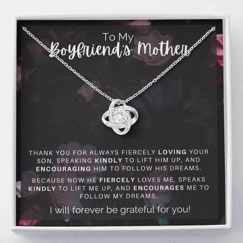 Mother-In-Law Necklace, Gift To My Boyfriend’S Mom Necklace, Gift For Future Mother-In-Law Gifts for Mother (Mom) Rakva