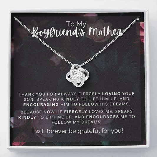 Mother-In-Law Necklace, Gift To My Boyfriend’S Mom Necklace, Gift For Future Mother-In-Law Gifts for Mother (Mom) Rakva