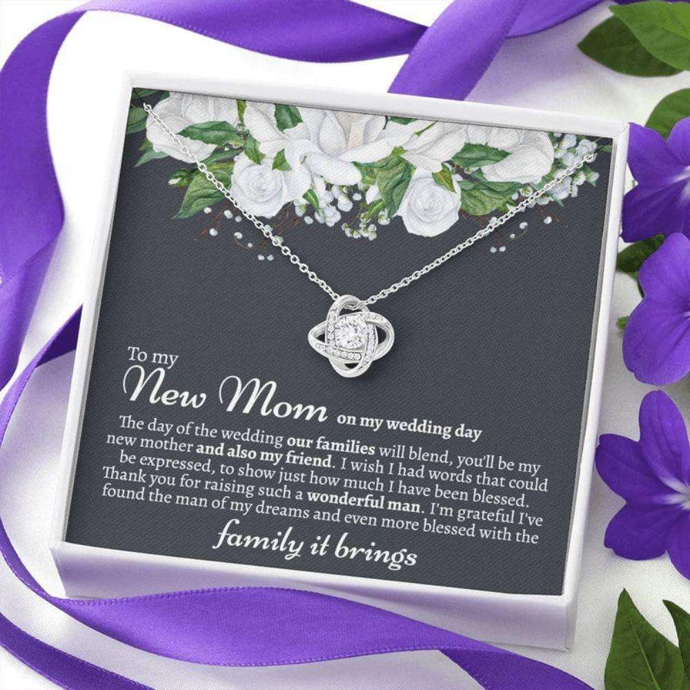 Mother-In-Law Necklace, Meaningful New Mom Wedding Gift From Bride, Mother Of The Groom Gift On Wedding Day, Future Mother In Law Wedding Gift Gifts for Mother (Mom) Rakva