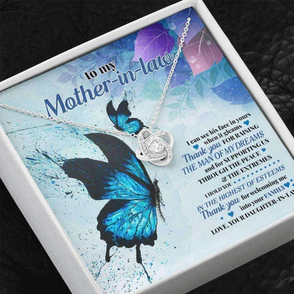 Mother In Law Necklace, Mother In Law Gift From Daughter In Law, Mothers Day Gifts Necklace Gifts For Daughter Rakva