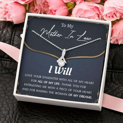 Mother-In-Law Necklace, Mother In Law Gift From Son In Law, Future Mother In Law Gift, Necklace For Mother-In-Law, Birthday Necklace Gift Gifts for Mother (Mom) Rakva