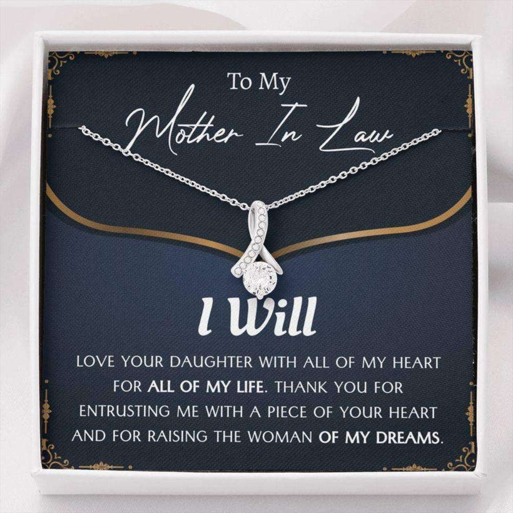 Mother-In-Law Necklace, Mother In Law Gift From Son In Law, Future Mother In Law Gift, Necklace For Mother-In-Law, Birthday Necklace Gift Gifts for Mother (Mom) Rakva