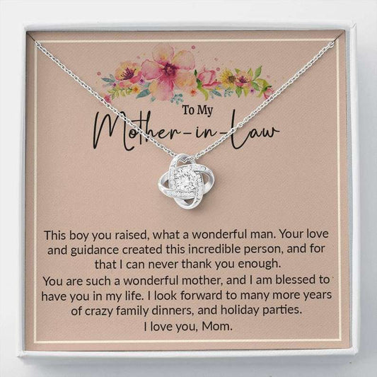 Mother-In-Law Necklace, Mother-In-Law Gift , Mother-In-Law Christmas Necklace, Mother-In-Law Birthday Card, Mothers Day V1 Gifts for Mother In Law Rakva