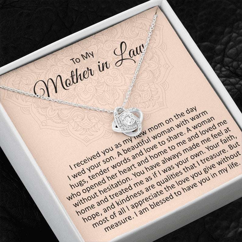 Mother-In-Law Necklace, Mother In Law Gift, Mother’S Day Gift From Daughter In Law, Mother Of Groom, Mom In Law Gift For Birthday Christmas Gifts For Daughter Rakva