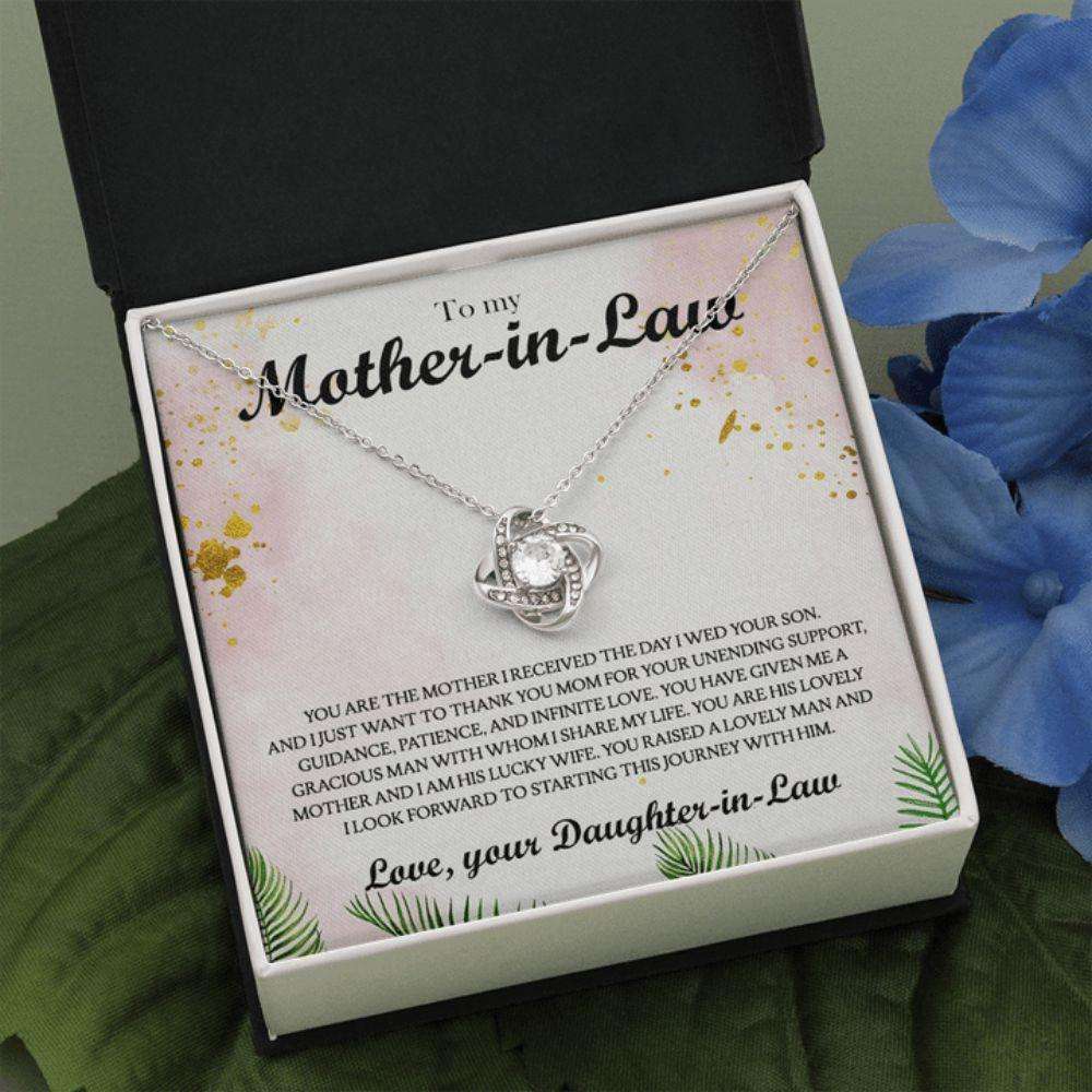 Mother-In-Law Necklace, Mother In Law Jewelry-Necklace For Boyfriends Mom Gifts for Mother In Law Rakva