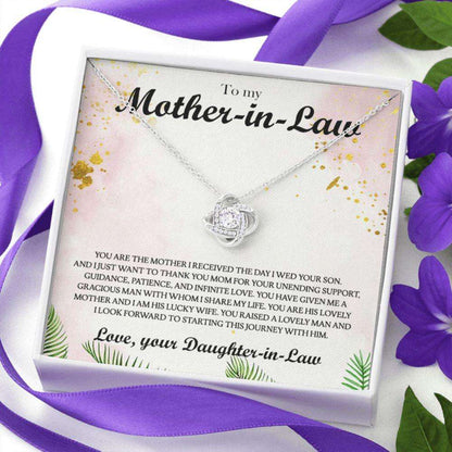 Mother-In-Law Necklace, Mother In Law Jewelry-Necklace For Boyfriends Mom Gifts for Mother In Law Rakva