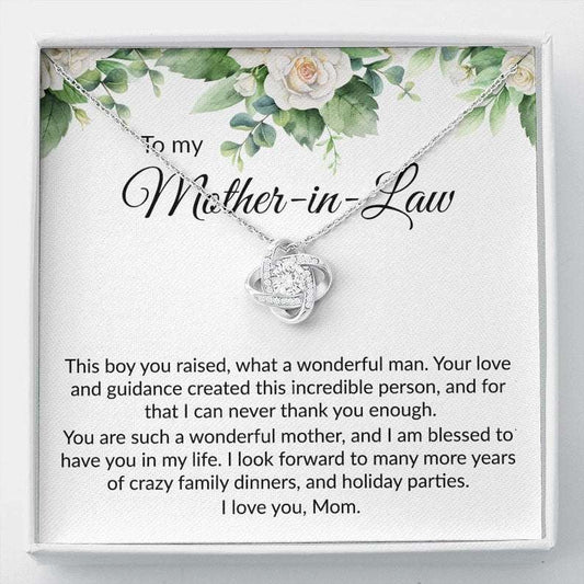 Mother-In-Law Necklace, Mother In Law Necklace Gift, Gift From Bride To Mother Of The Groom, Future Mother-In-Law Necklace, Wedding Jewelry Gift Gifts for Mother In Law Rakva