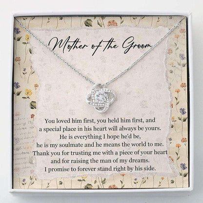 Mother-In-Law Necklace, Mother Necklace Mother Of The Groom Gift “ Wedding Gift From Bride Gifts for Mother (Mom) Rakva