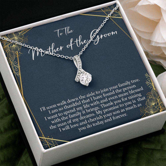 Mother-In-Law Necklace, Mother Of Groom Gift Necklace From Bride, Gift From Daughter In Law, Mother In Law Jewelry Gift Gifts For Daughter Rakva