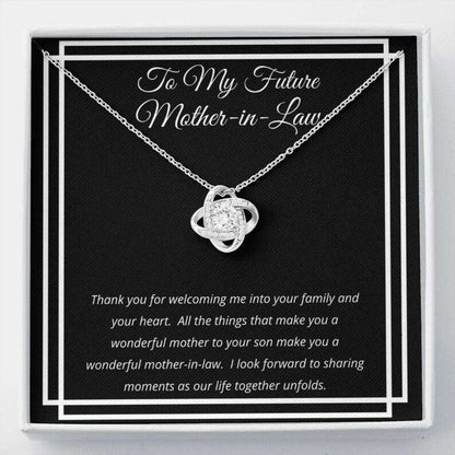 Mother-In-Law Necklace, Mother Of Groom Necklace Gift From Bride, Gift For Bonus Mom, Mother In Law Gifts for Mother (Mom) Rakva