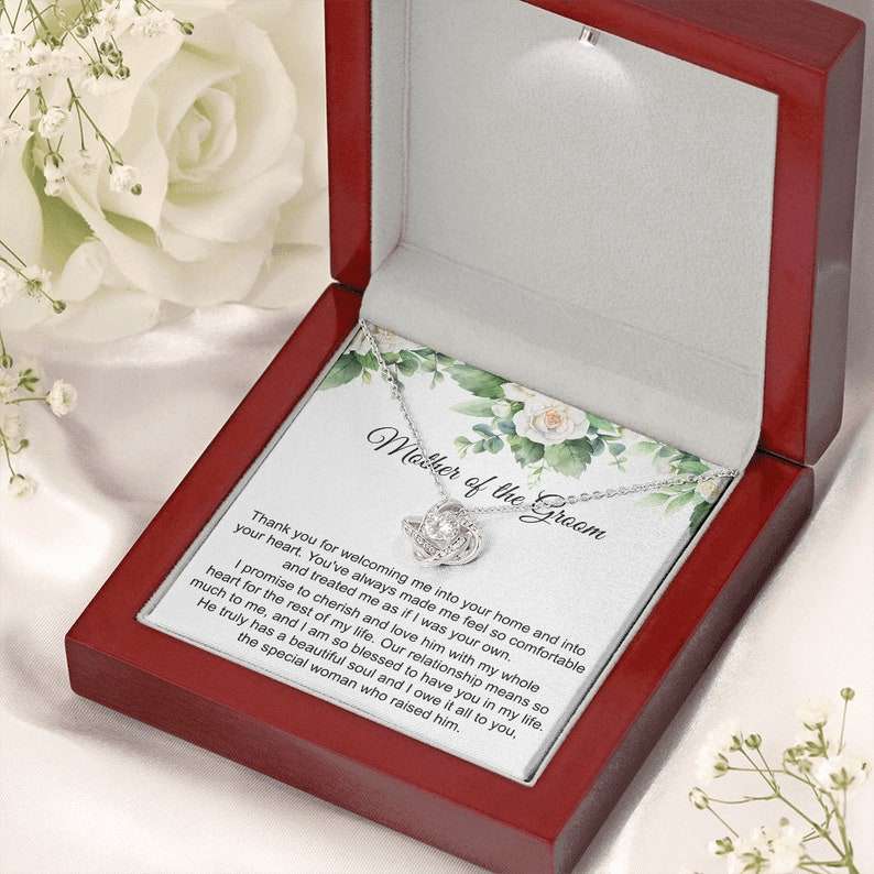 Mother-In-Law Necklace, Mother Of The Groom Gift From Bride, Mother-In-Law Gift, Gift For Mother Of The Groom Gifts for Mother In Law Rakva