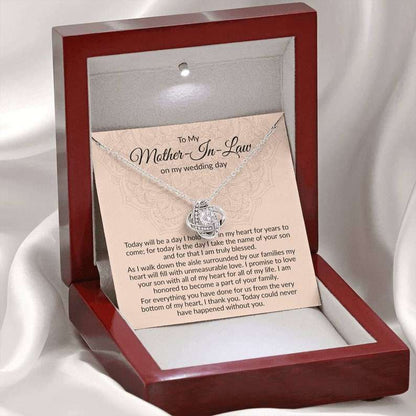 Mother-In-Law Necklace, Mother Of The Groom Gift From Bride, Sentimental Mother In Law Wedding Gift From Bride, Future Mother In Law Wedding Gift Gifts for Mother In Law Rakva