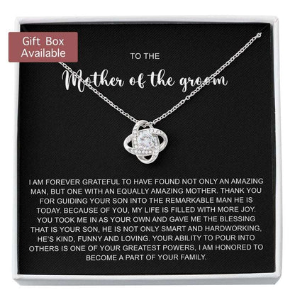 Mother-In-Law Necklace, Mother Of The Groom Gift, Mother Of The Groom Gift From Bride, Mother Of The Groom Wedding Gift Gifts for Mother In Law Rakva