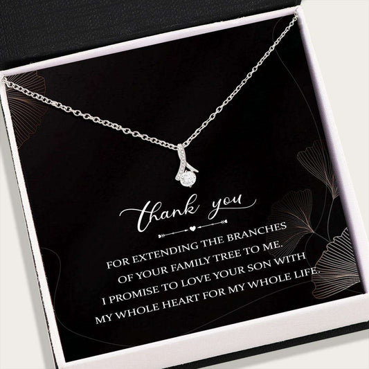 Mother-In-Law Necklace, Mother Of The Groom Necklace “ Alluring Beauty Necklace “ Mother Of The Groom Gift From Bride V1 Gifts for Mother (Mom) Rakva