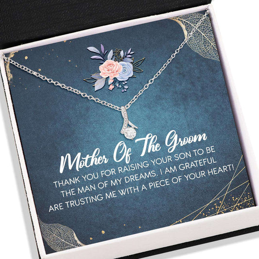 Mother-In-Law Necklace, Mother Of The Groom Necklace “ Alluring Beauty Necklace “ Wedding Gift For Mother Of The Groom Gifts for Mother (Mom) Rakva