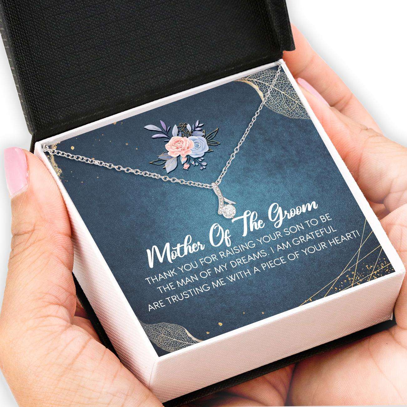 Mother-In-Law Necklace, Mother Of The Groom Necklace “ Alluring Beauty Necklace “ Wedding Gift For Mother Of The Groom Gifts for Mother (Mom) Rakva