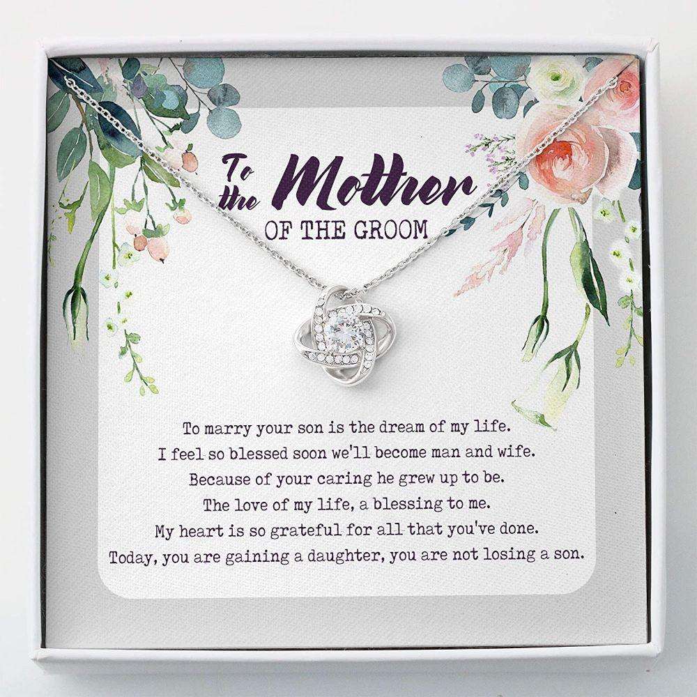 Mother-In-Law Necklace, Mother Of The Groom Necklace “ Gift For Mother From Bride Gifts for Mother (Mom) Rakva