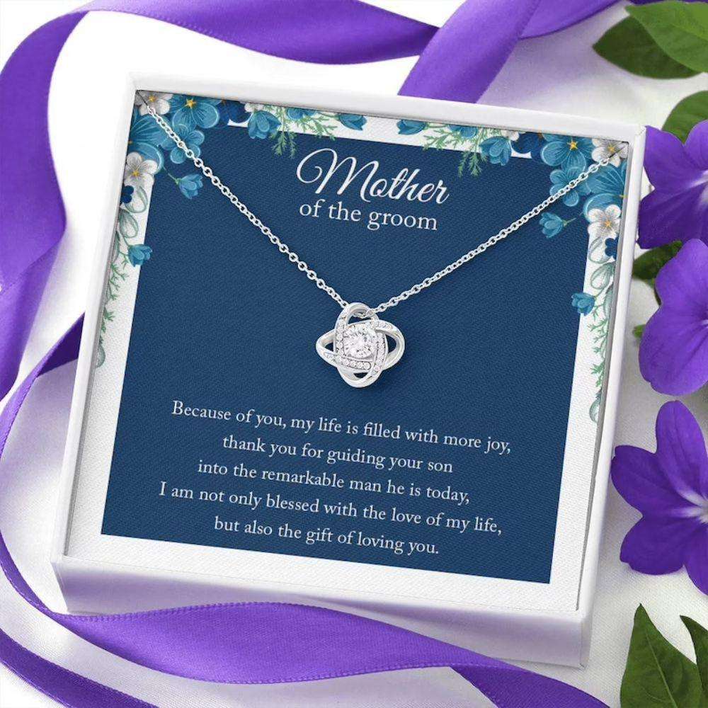 Mother-In-Law Necklace, Mother Of The Groom Necklace Gift, Wedding Day Gift For Mother Of The Groom Gifts for Mother (Mom) Rakva