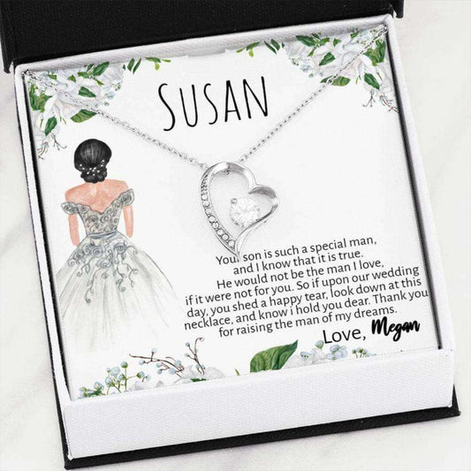 Mother-In-Law Necklace, Mother Of The Groom Necklace, Mother Of The Groom Gift For Wedding Day, Mother Of The Groom Gifts Gifts for Mother (Mom) Rakva