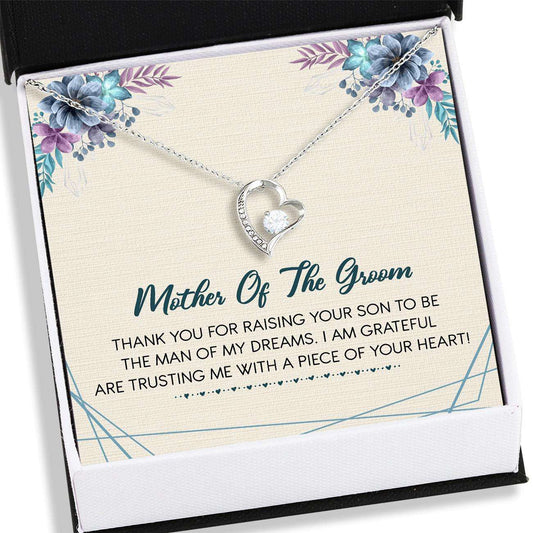 Mother-In-Law Necklace, Mother Of The Groom Necklace “ Wedding Gift For Mother Of The Groom Parent Of Groom V1 Gifts for Mother (Mom) Rakva