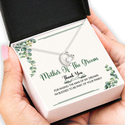 Mother-In-Law Necklace, Mother Of The Groom Necklace “ Wedding Gift For Mother Of The Groom Parent Of Groom V2 Gifts for Mother (Mom) Rakva