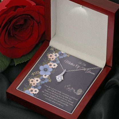 Mother-In-Law Necklace, Mother Of The Groom Necklace “ Wedding Gift From Groom “ Gift For Groom Mom “ Family Wedding Gifts Gifts for Mother (Mom) Rakva