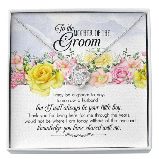 Mother-In-Law Necklace, Mother Of The Groom Necklace Wedding Gift From Groomgift For Groom Mom Family Wedding Gifts Custom Necklace Gifts for Mother (Mom) Rakva