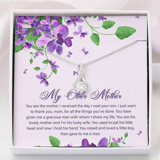 Mother In Law Necklace “ Mother Of The Groom Wedding Gift Gifts for Mother (Mom) Rakva