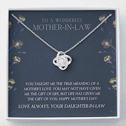 Mother-In-Law Necklace, Mother’S Day Necklace Gift For Future Mother In Law From Daughter In Law Gifts For Daughter Rakva