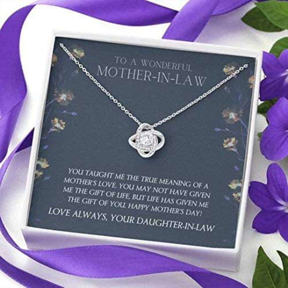 Mother-In-Law Necklace, Mother’S Day Necklace Gift For Future Mother In Law From Daughter In Law Gifts For Daughter Rakva