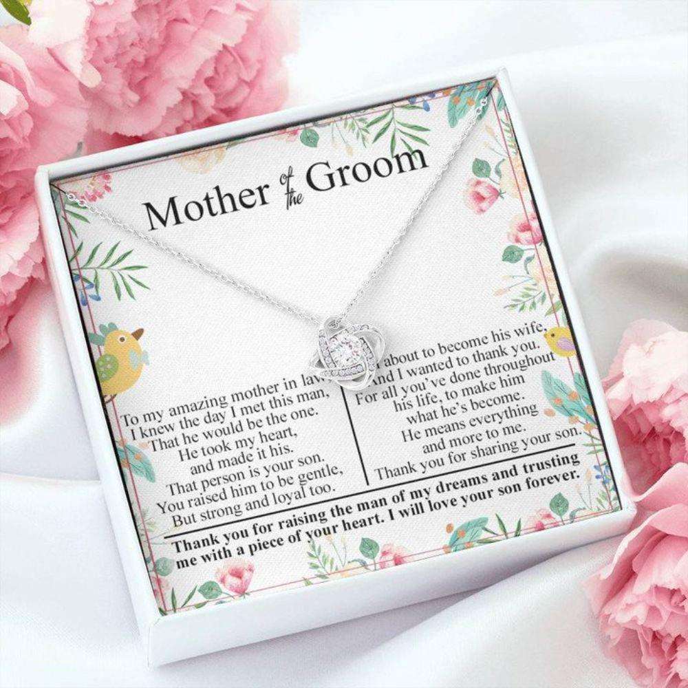 Mother-In-Law Necklace, Mothers Day Necklace Mother Of The Groom Wedding Gift Gifts for Mother In Law Rakva