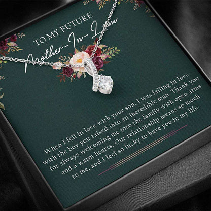 Mother-In-Law Necklace, My Future Mother-In-Law Necklace “ Mothers Day Necklace Gifts for Mother (Mom) Rakva