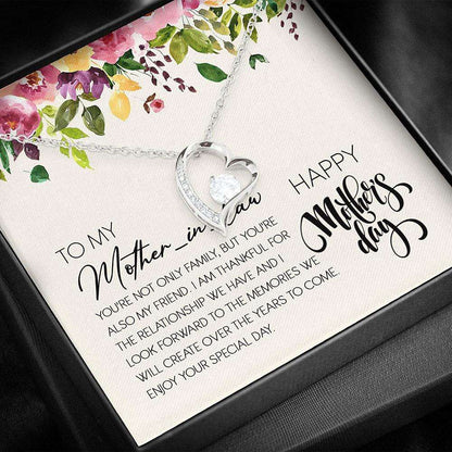 Mother-In-Law Necklace, Necklace For Women Girl “ To My Mother-In-Law Gift For Mom Gifts for Mother (Mom) Rakva