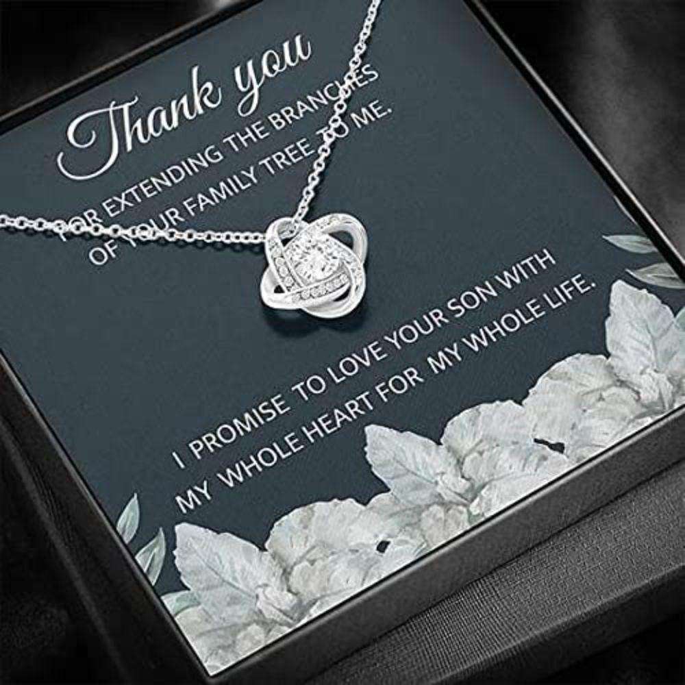 Mother-In-Law Necklace, Necklace Gift For Future Mother In Law From Daughter In Law Gifts For Daughter Rakva