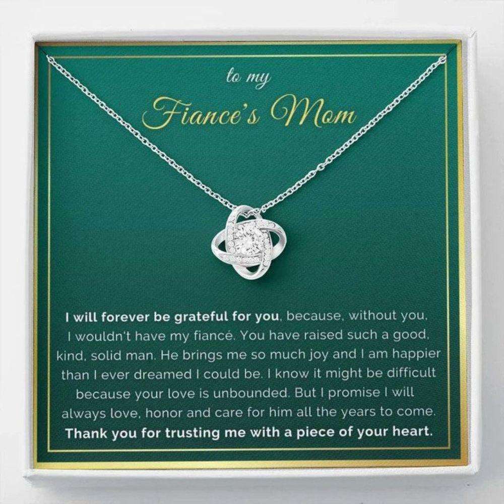 Mother-In-Law Necklace, Necklace To My Fiance’S Mom From Her Gift For Future Mother In Law Necklace Gifts for Mother In Law Rakva