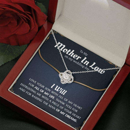 Mother-In-Law Necklace, Sentimental Mother In Law Gift From Bride, Mother In Law Gift For Wedding Day From Daughter In Law Gifts For Daughter Rakva