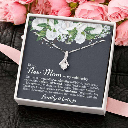 Mother-In-Law Necklace, Sentimental Mother In Law Wedding Gift From Bride, Mother Of The Groom Necklace, Future Mother In Law Wedding Gift Gifts for Mother (Mom) Rakva