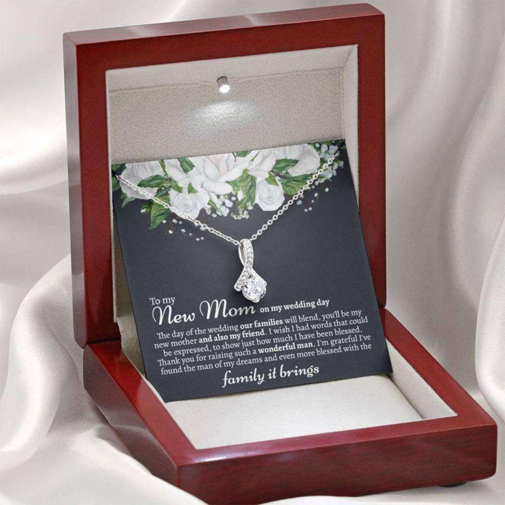 Mother-In-Law Necklace, Sentimental Mother In Law Wedding Gift From Bride, Mother Of The Groom Necklace, Future Mother In Law Wedding Gift Gifts for Mother (Mom) Rakva