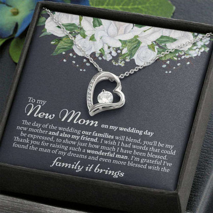 Mother-In-Law Necklace, Sentimental Mother In Law Wedding Gift From Bride, Mother Of The Groom Necklace, Future Mother In Law Wedding Gift Gifts for Mother (Mom) Rakva