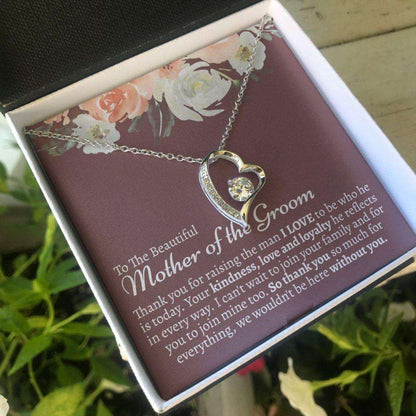 Mother-In-Law Necklace, Sentimental Mother Of The Groom Necklace Gift From Bride, Gift For Grooms Mother Gifts for Mother (Mom) Rakva
