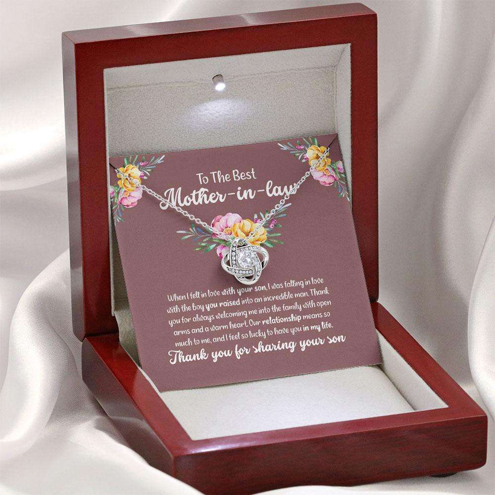 Mother-In-Law Necklace, Special Mother In Law Necklace, Unique Mother In Law, Thoughtful Mother In Law Gift, Gift For Mother In Law Custom Necklace Gifts for Mother (Mom) Rakva