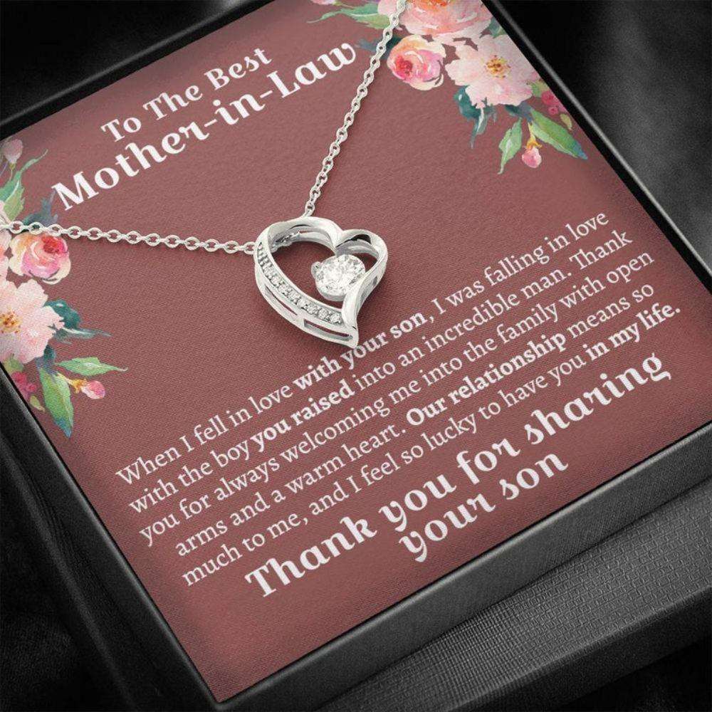 Mother-In-Law Necklace, Special Mother In Law Necklace, Unique Mother In Law, Thoughtful Mother In Law Gift, Gift For Mother In Law Gifts for Mother (Mom) Rakva