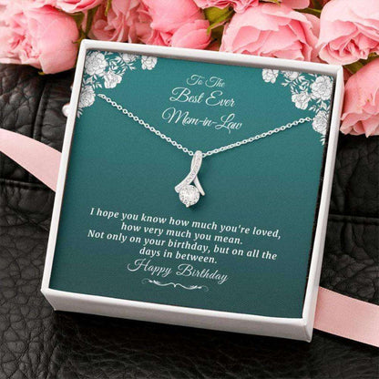 Mother-In-Law Necklace, To Mom-In-Law Necklace, Gift For Mother In Law, To Mom In Law Gifts for Mother (Mom) Rakva