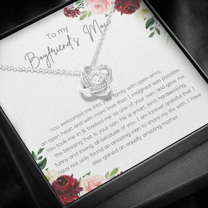 Mother-In-Law Necklace, To My Boyfriend’S Mom Necklace, Happy Mother’S Day Necklace Gift For Mom Gifts for Mother (Mom) Rakva