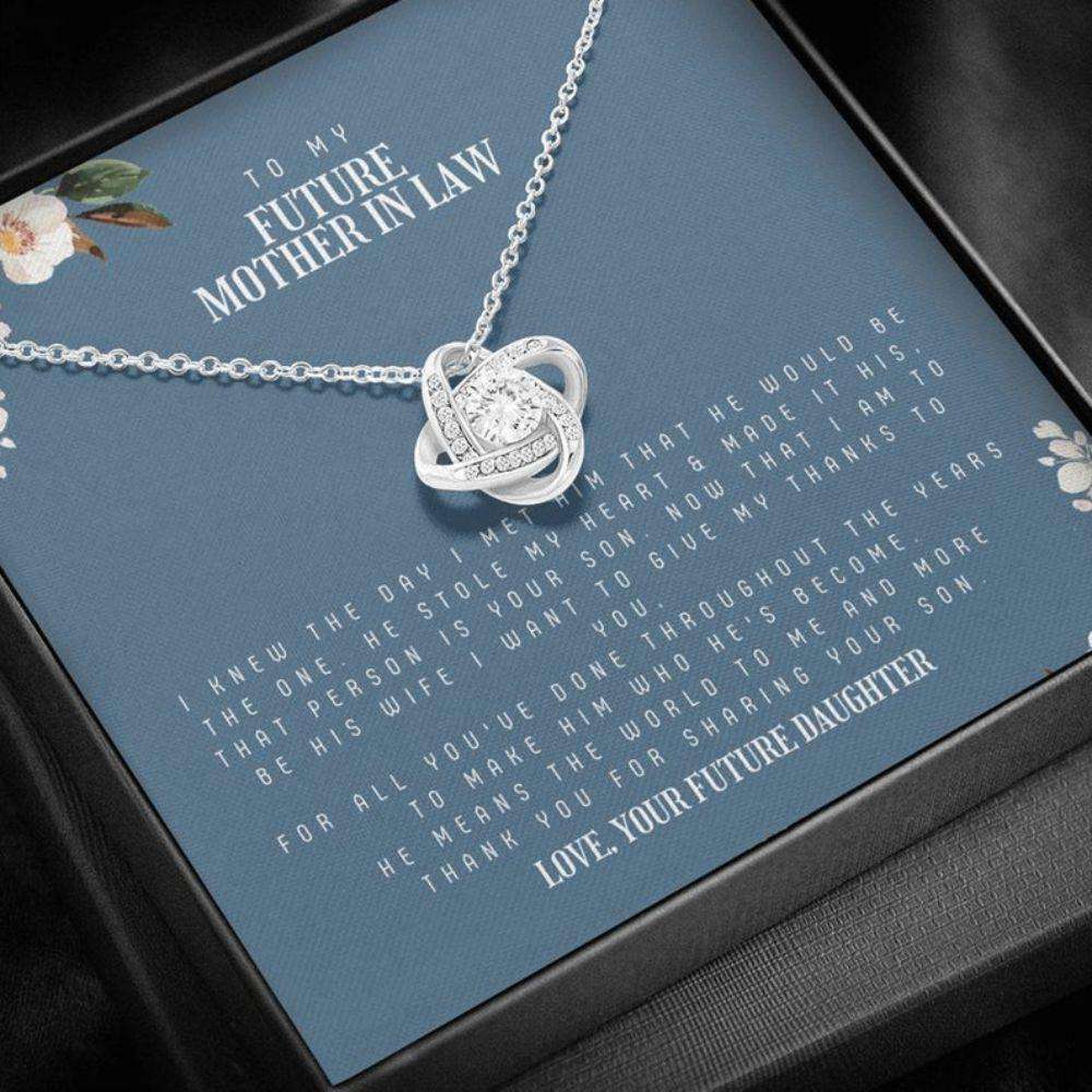 Mother-In-Law Necklace, To My Future Mother In Law Gift, Future Mother In Law Gift From Bride, Gift From Bride To Mother Of The Groom Gifts for Mother (Mom) Rakva