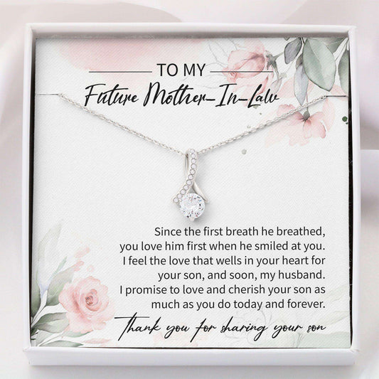 Mother-In-Law Necklace, To My Future Mother-In-Law Necklace “ Alluring Beauty Gifts for Mother (Mom) Rakva