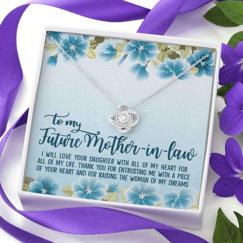 Mother-In-Law Necklace, To My Future Mother-In-Law Necklace Mother’S Day Gift Gifts for Mother (Mom) Rakva